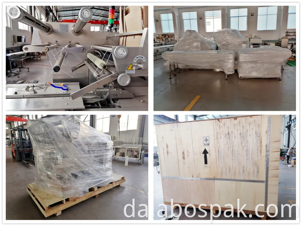 Qingdao Bostar Frugt Coconut Multi-Function Automatisk Vandret Servo krympefilm Shrink Indpakning Packing Machine med Tunnel